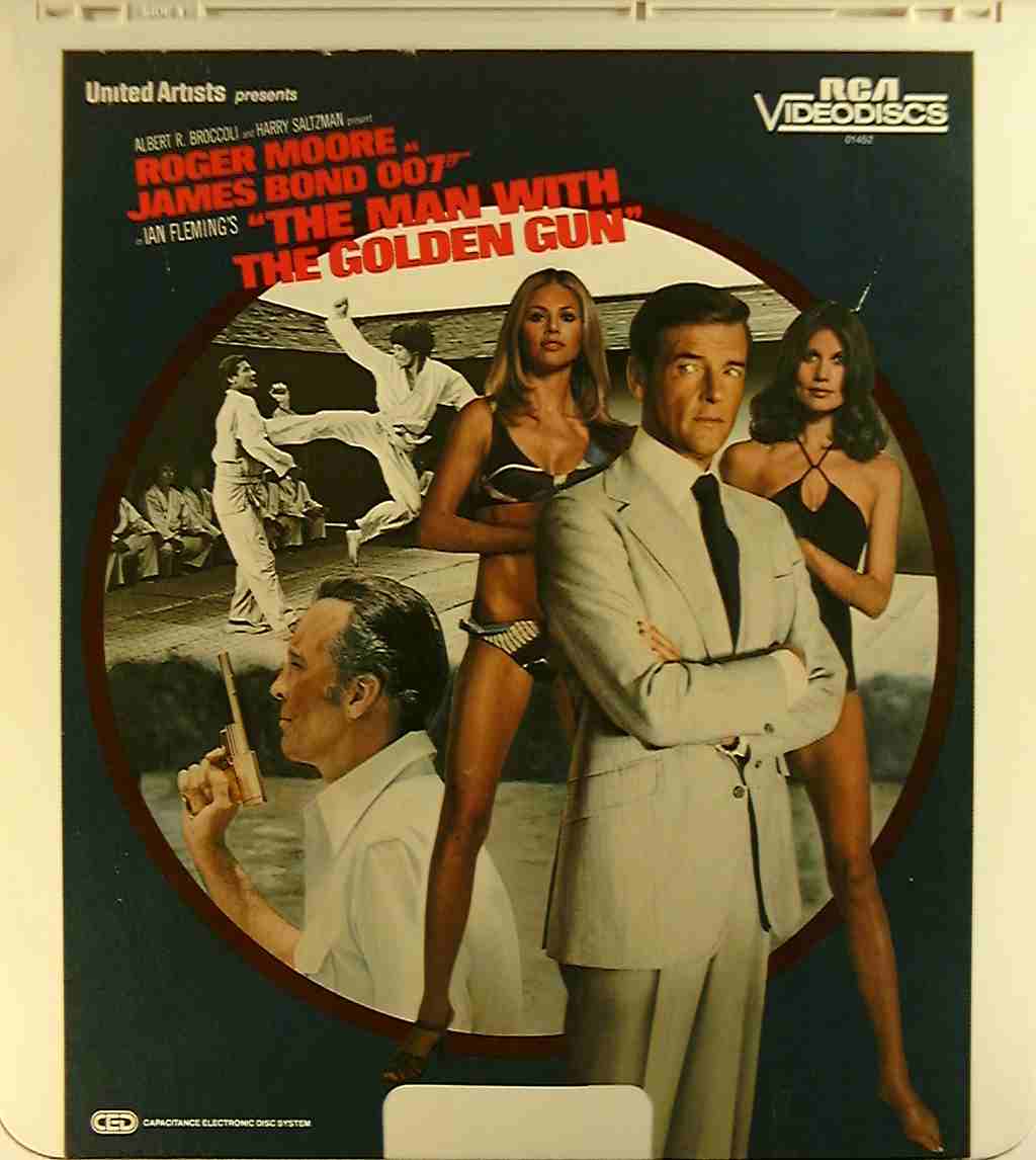 CED title precursor to the Blu-ray DVD movie disc format
