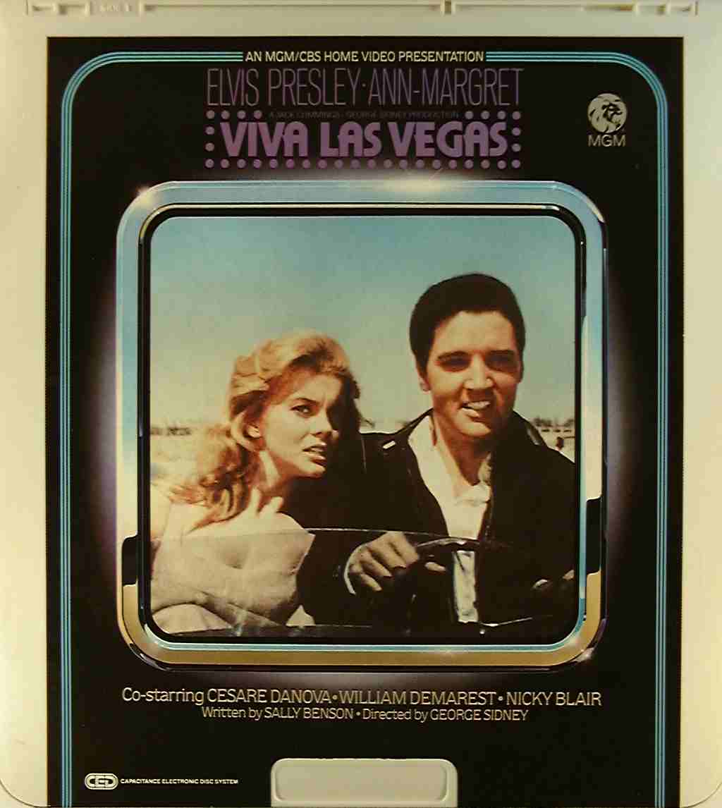 CED title precursor to the Blu-ray DVD movie disc format